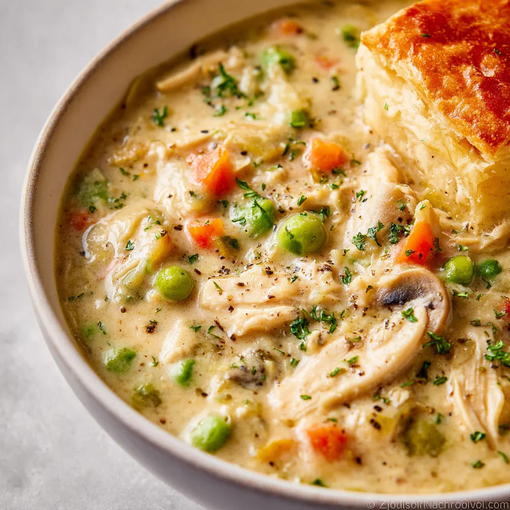 Alt text for second content image about Chicken Pot Pie Soup