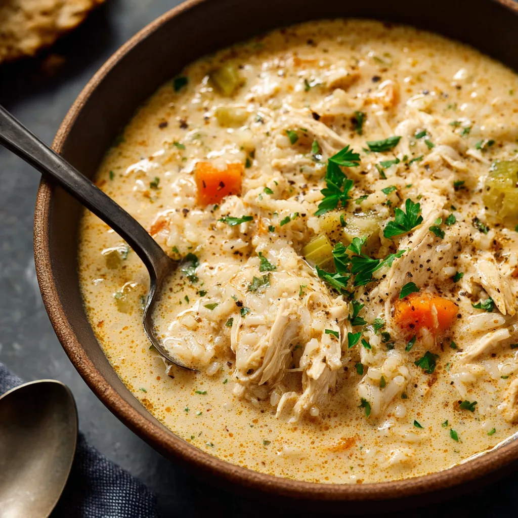 Alt text for second content image about White Chicken Rice Soup