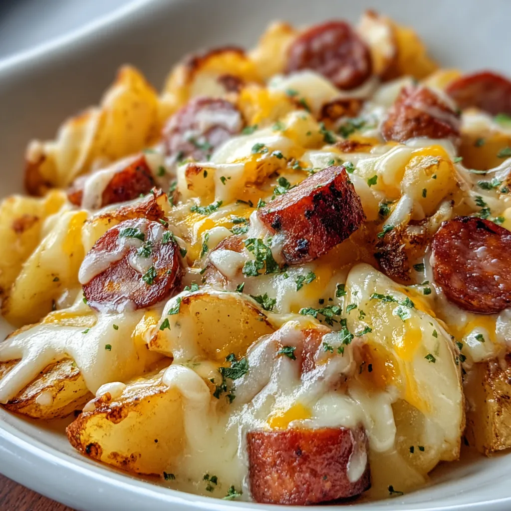 Alt text for second content image about Cheesy Ranch Potatoes And Smoked Sausage