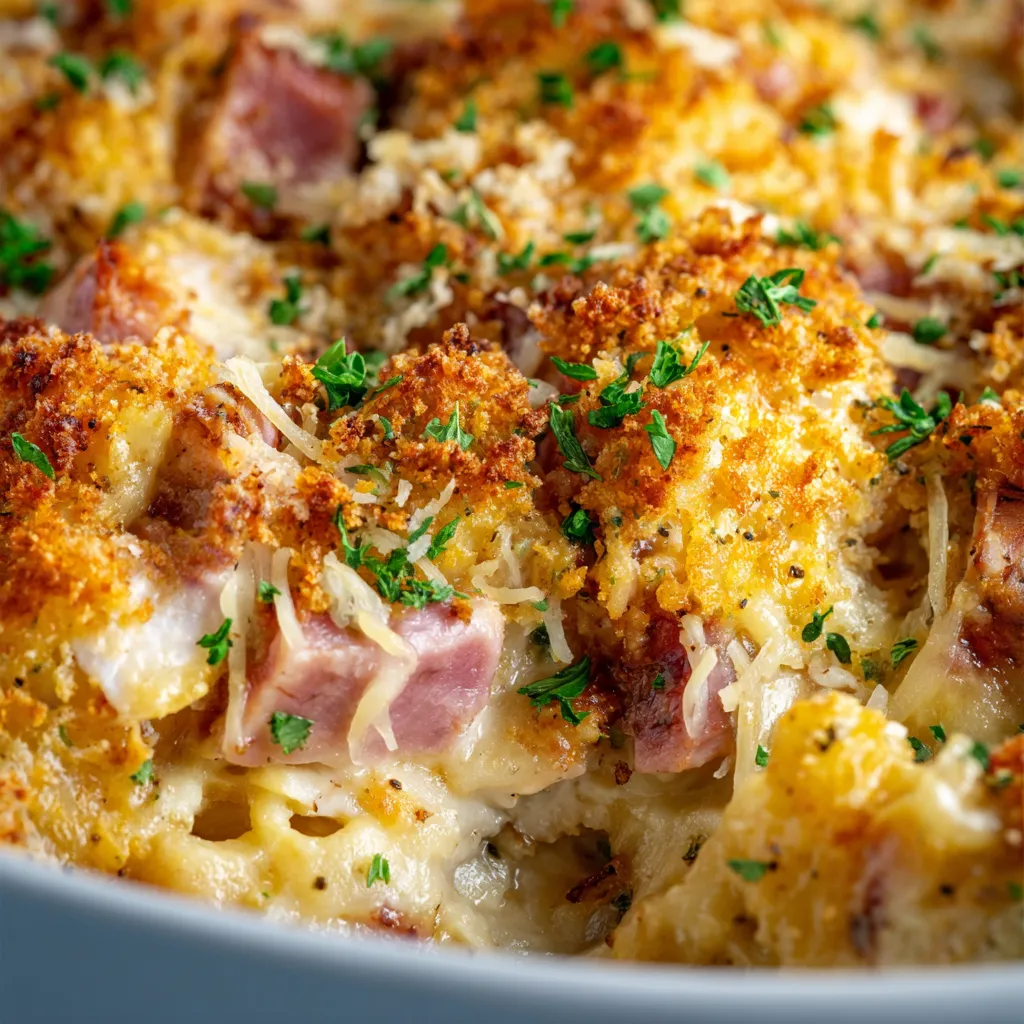 Alt text for second content image about Chicken Cordon Bleu Casserole