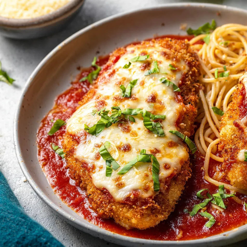 Alt text for second content image about Baked Chicken Parmesan
