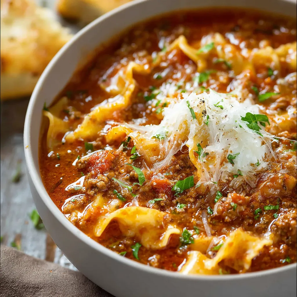 Alt text for second content image about Lasagna Soup