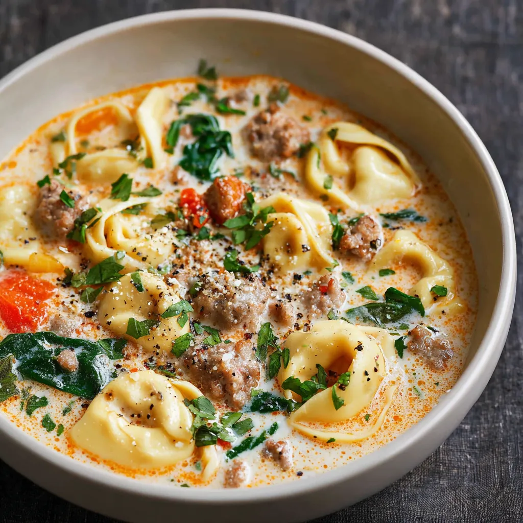 Alt text for second content image about Sausage Tortellini Soup