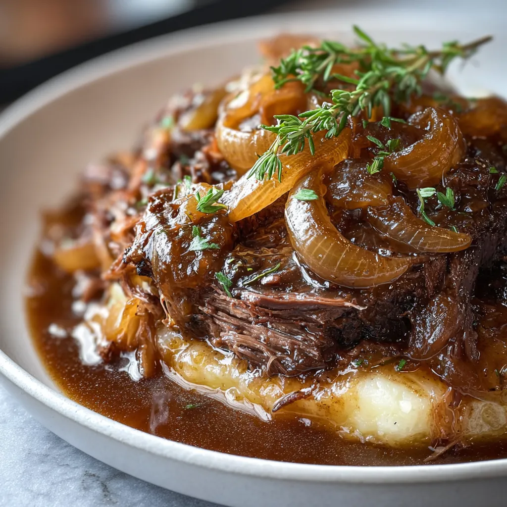 Alt text for second content image about Slow Cooker French Onion Roast