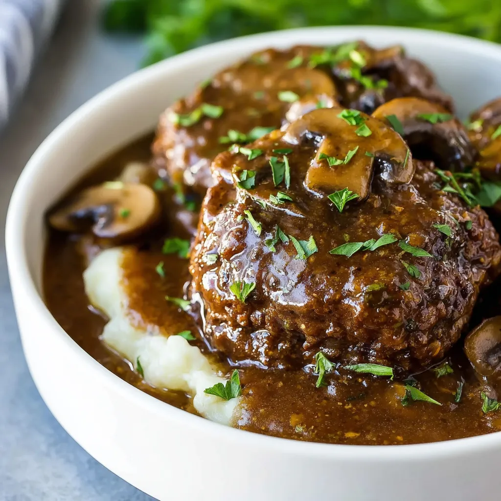 Alt text for second content image about Salisbury Steak
