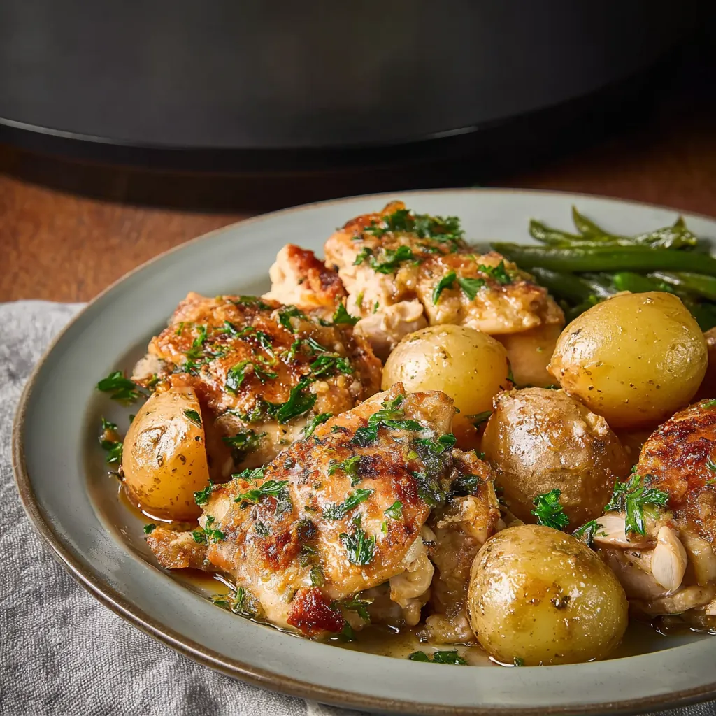 Close-up of colorful Slow Cooker Stuffed Bell Peppers, showcasing the delicious filling.