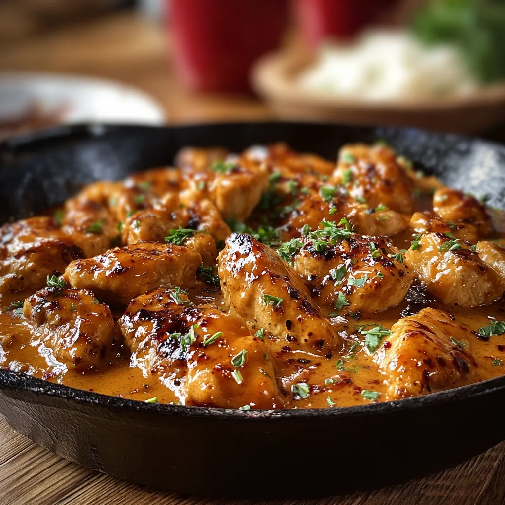 Alt text for second content image about Texas Roadhouse Butter Chicken Skillet - Easy!