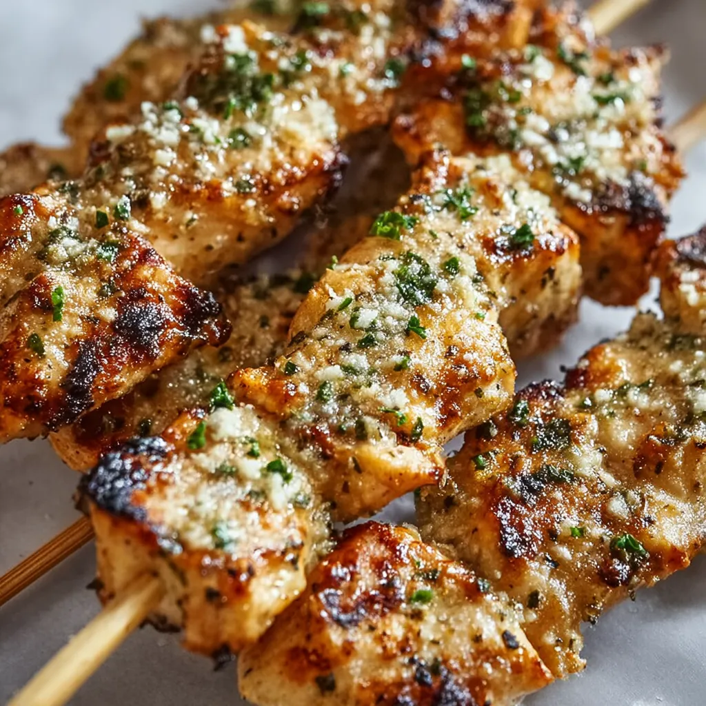 Grilled Ranch Garlic Parmesan Chicken Skewers, the featured image, are a delicious and easy grilled recipe.