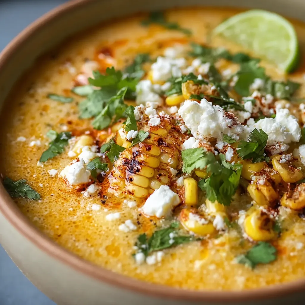 BEST MEXICAN STREET CORN SOUP CROCKPOT