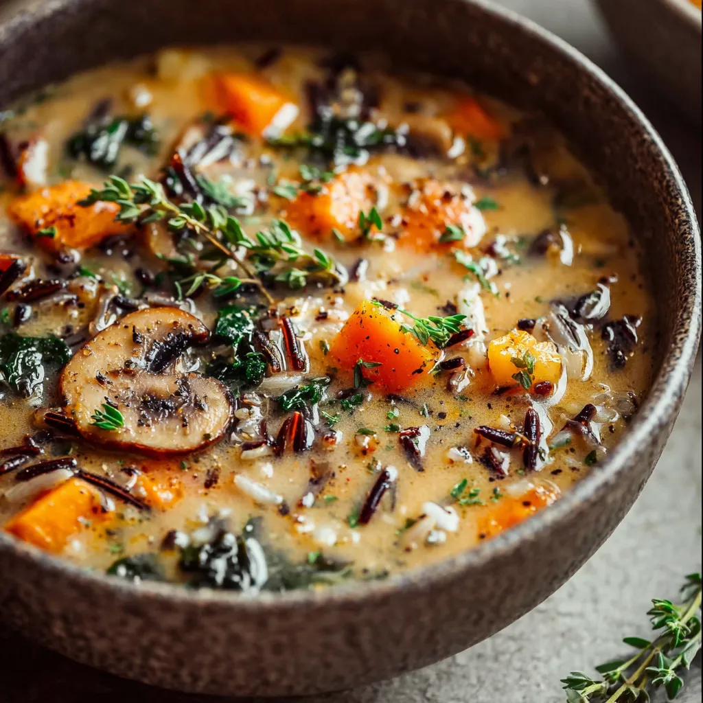 BEST WILD RICE SOUP EVER