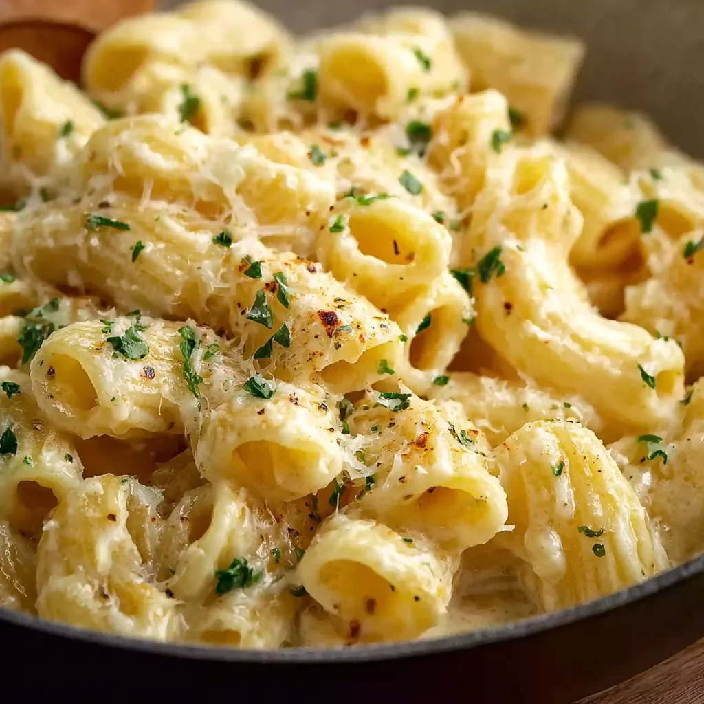 CREAMY GARLIC PASTA AMAZING EASY