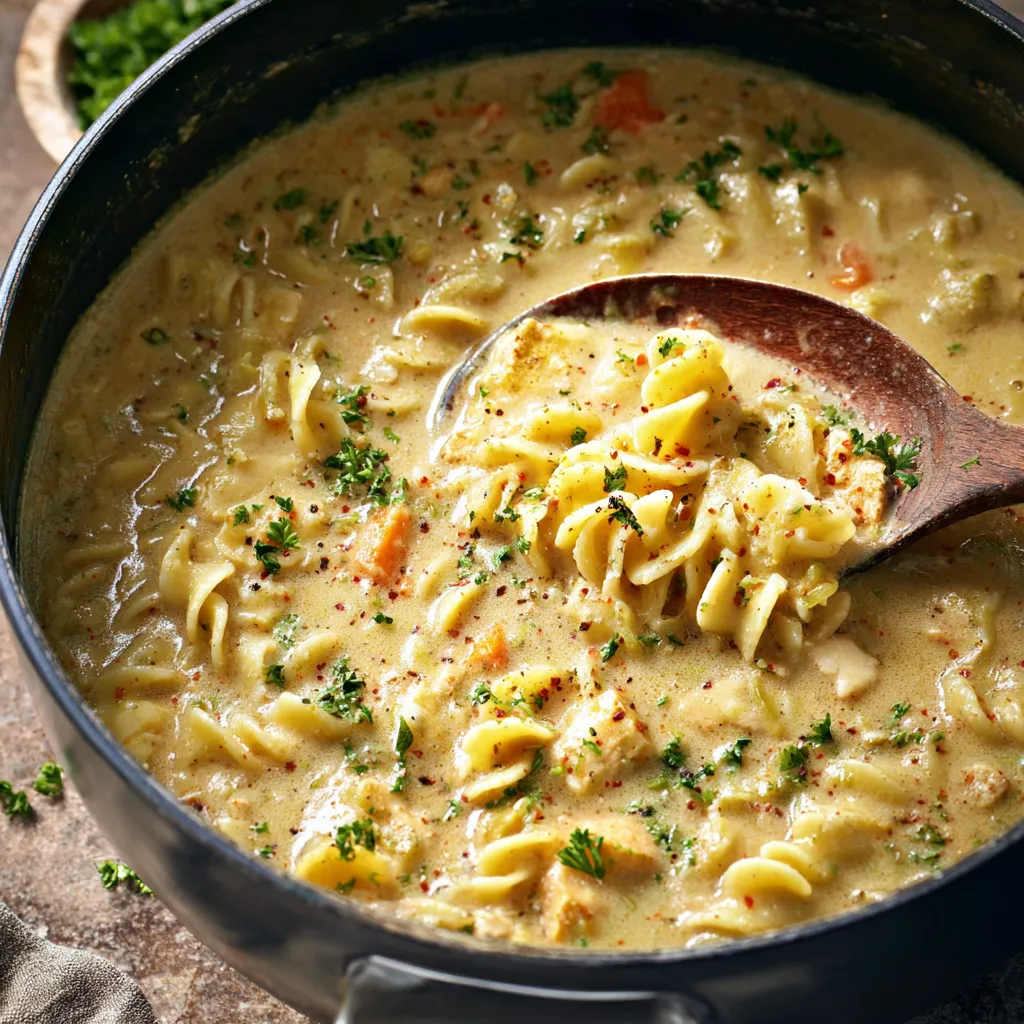 CREAMY PASTA SOUP AMAZING