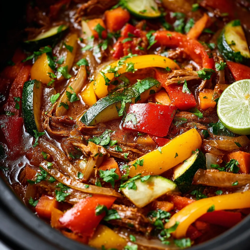 EASY CROCKPOT FAJITAS RECIPE