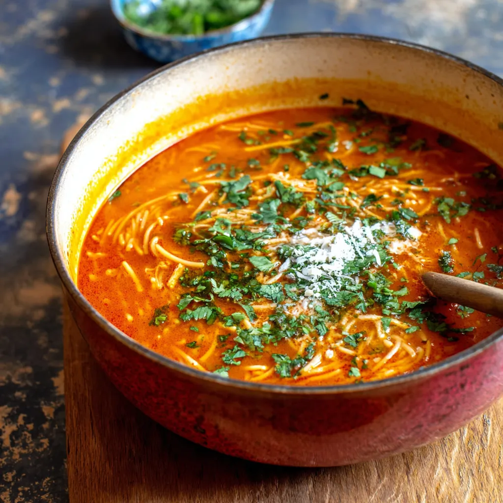 EASY FIDEO MEXICAN NOODLE SOUP