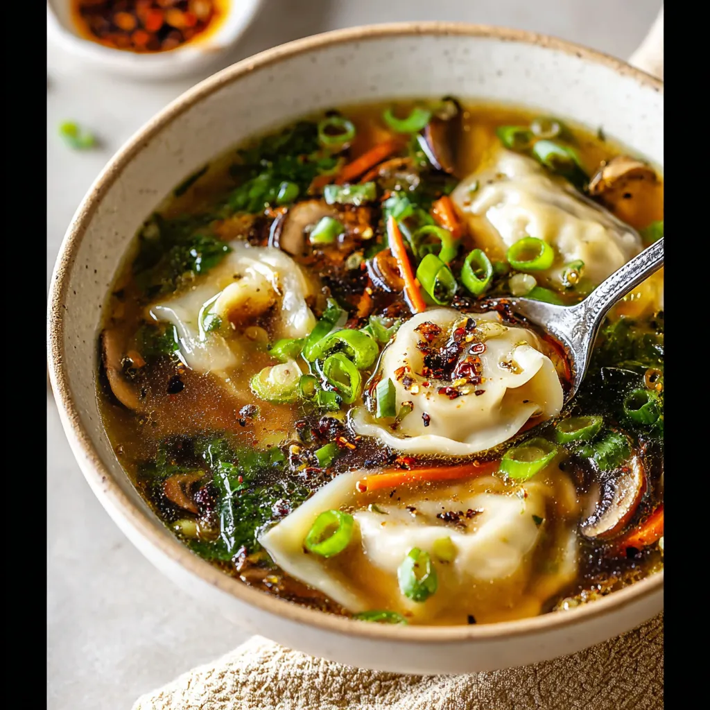 EASY POTSTICKER SOUP RECIPE