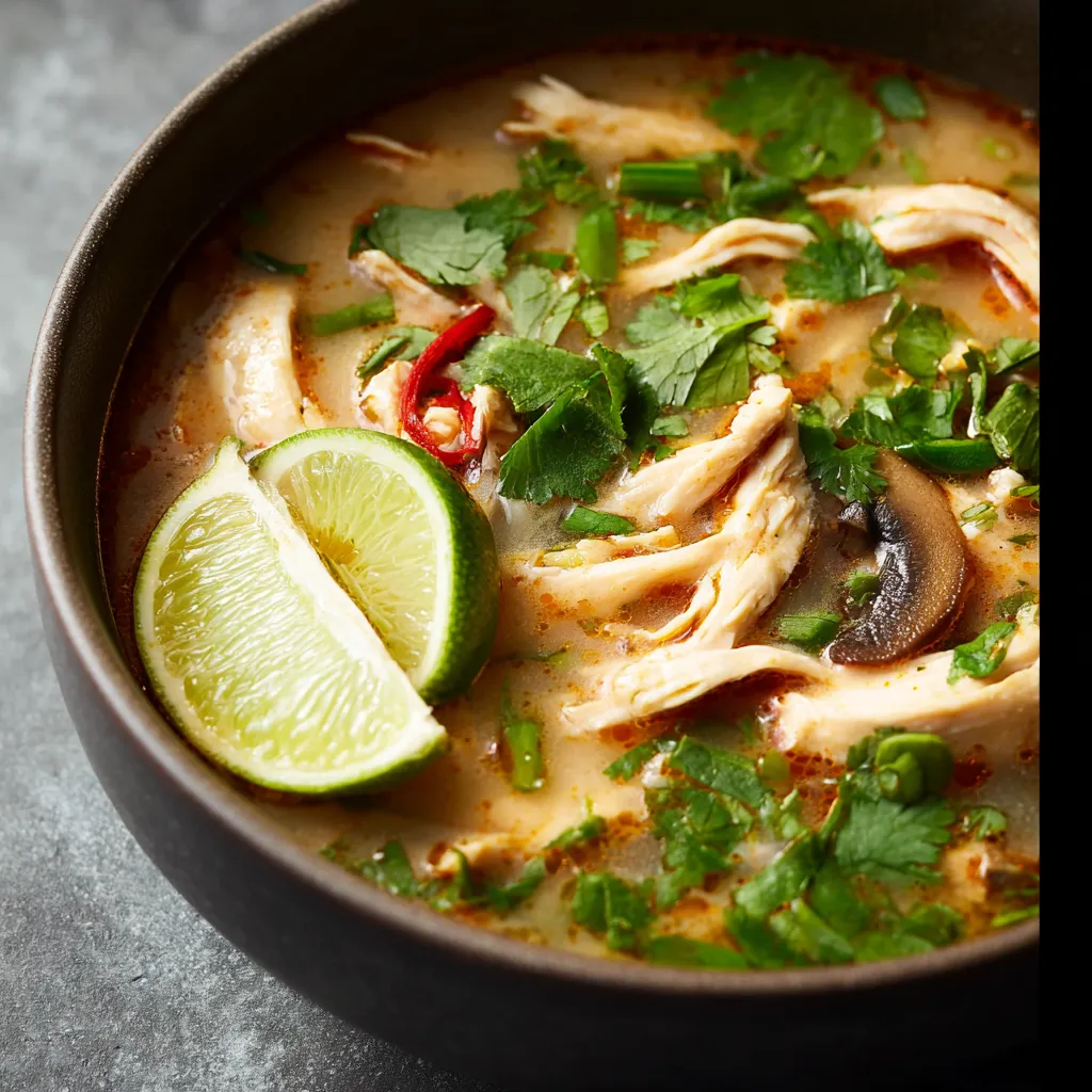 EASY THAI CHICKEN SOUP