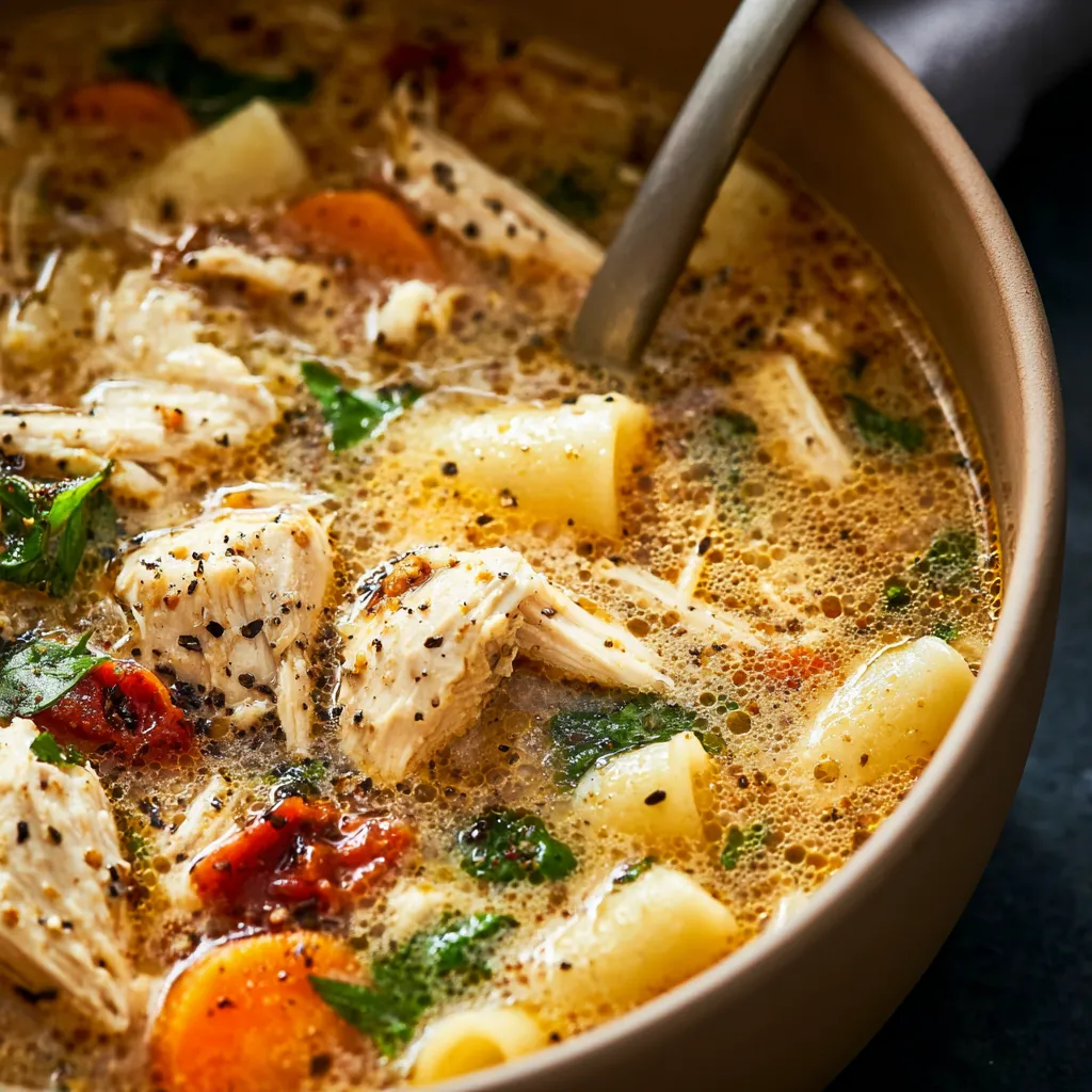 Creamy Chicken & Gnocchi One-Pot Soup featured in a second content image for the article.