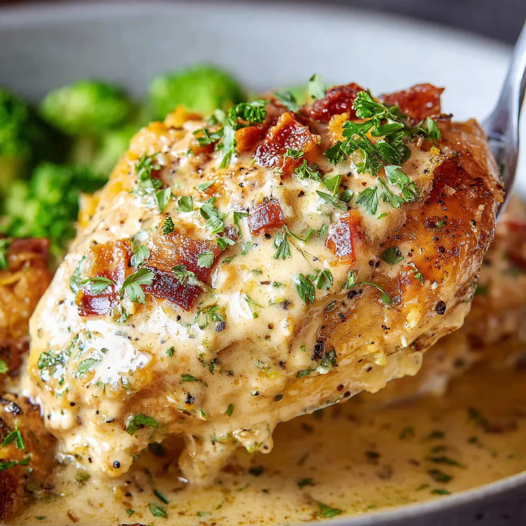 Delicious Crock Pot Marry Me Chicken dish with tender chicken, creamy sauce, and garnished with fresh herbs.