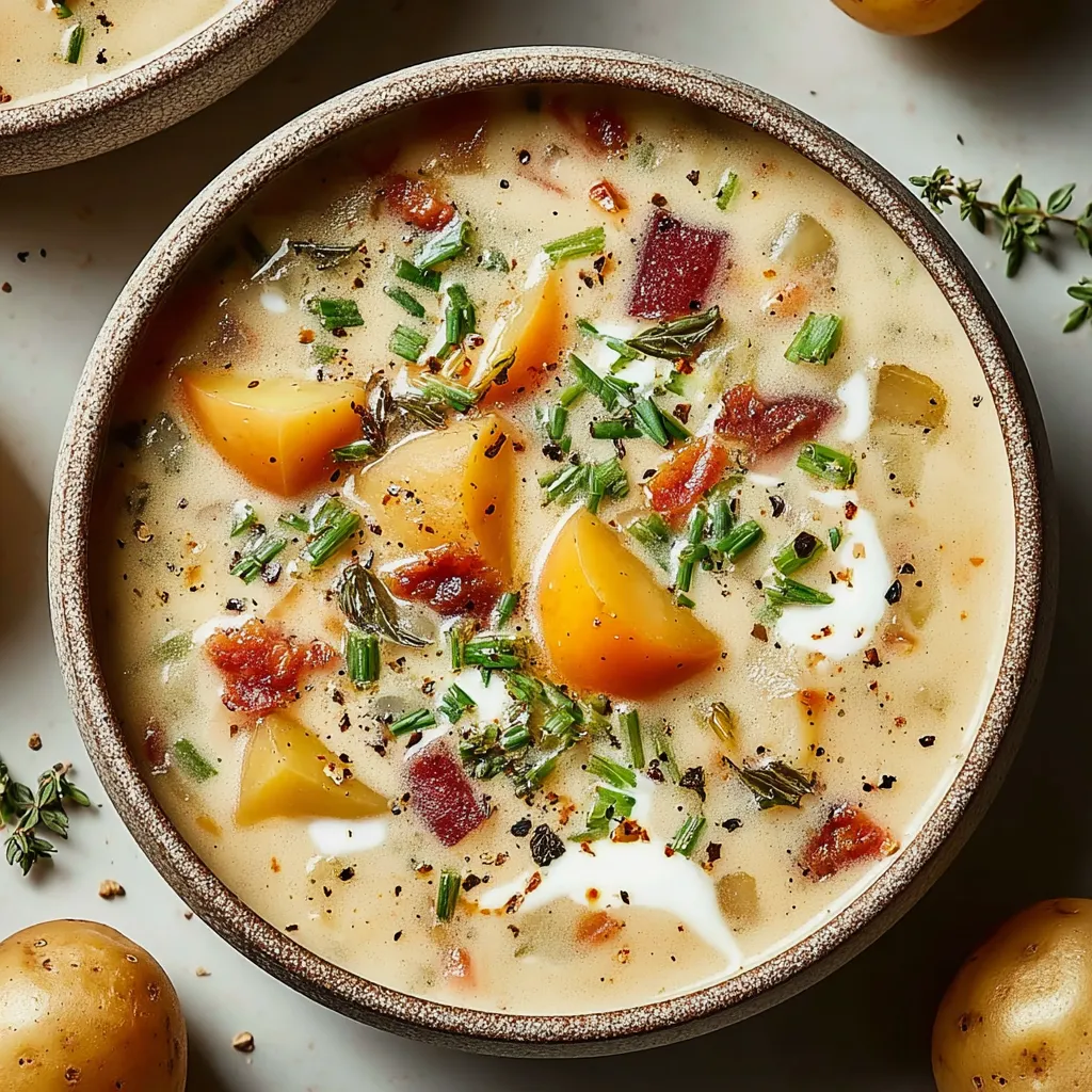 BEST CREAMY POTATO SOUP