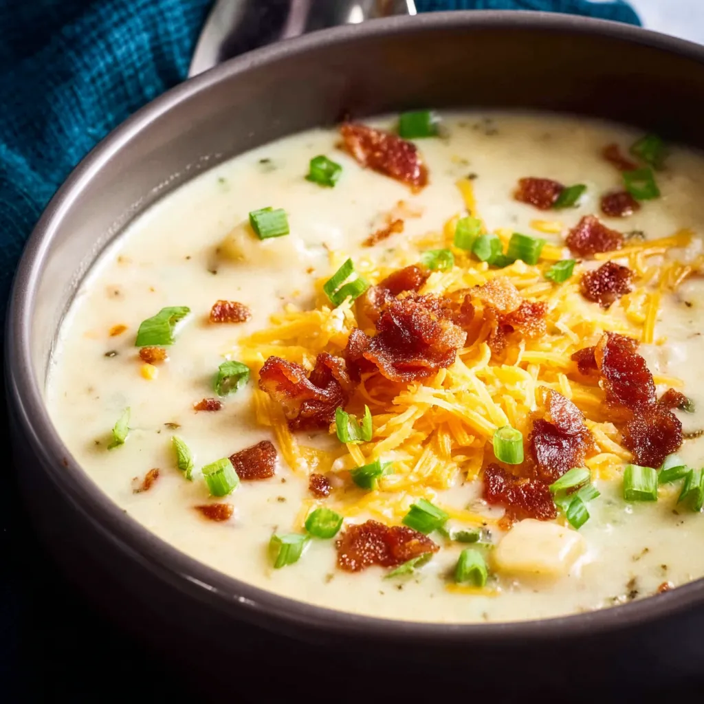BEST CROCK POT POTATO SOUP