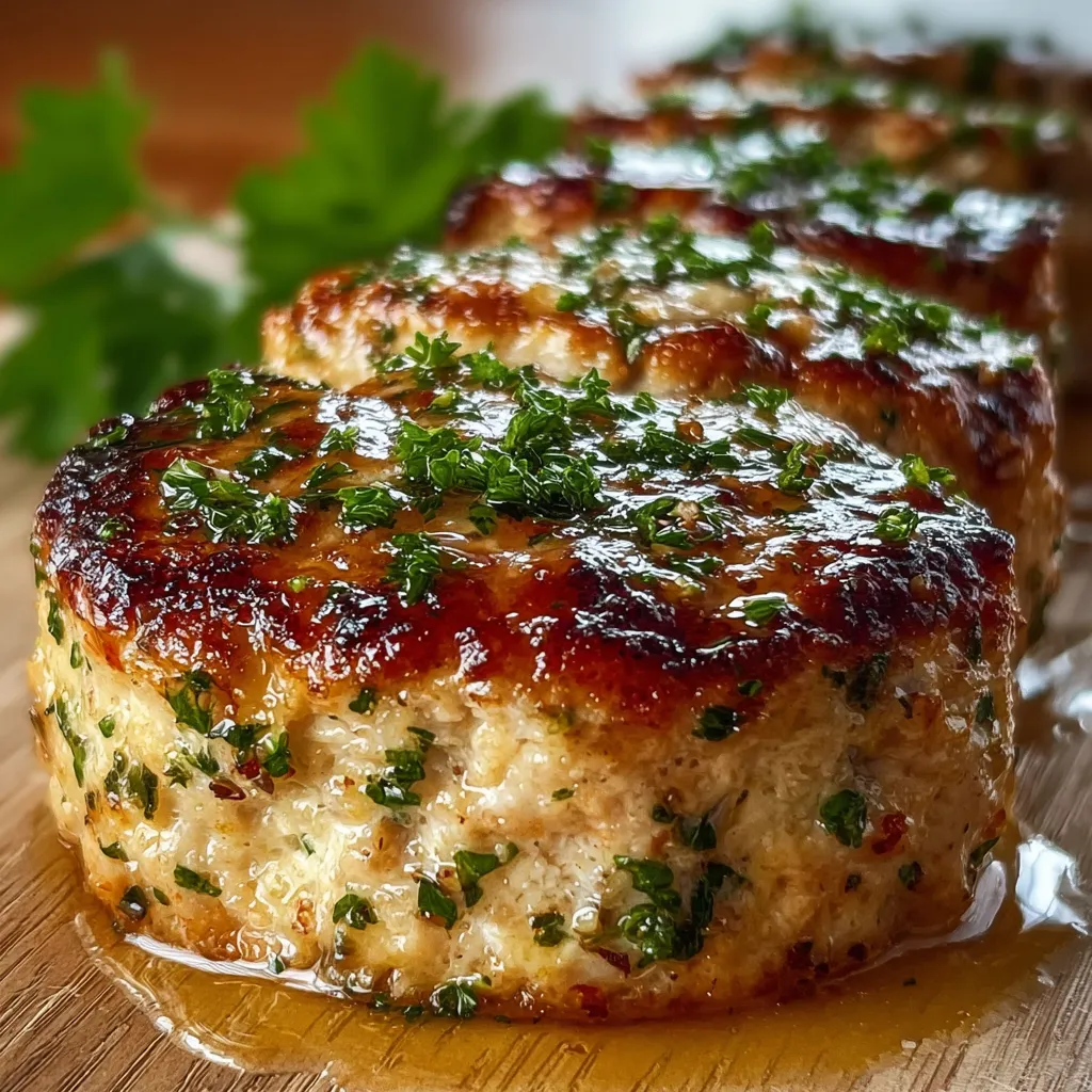 CHEESY GARLIC PARMESAN CHICKEN MEATLOAF IRRESISTIBLE