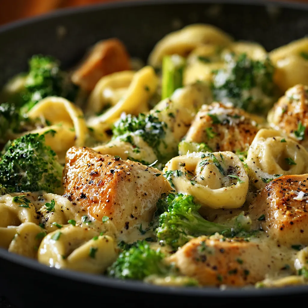 CREAMY CHICKEN TORTELLINI ULTIMATE ONE-POT
