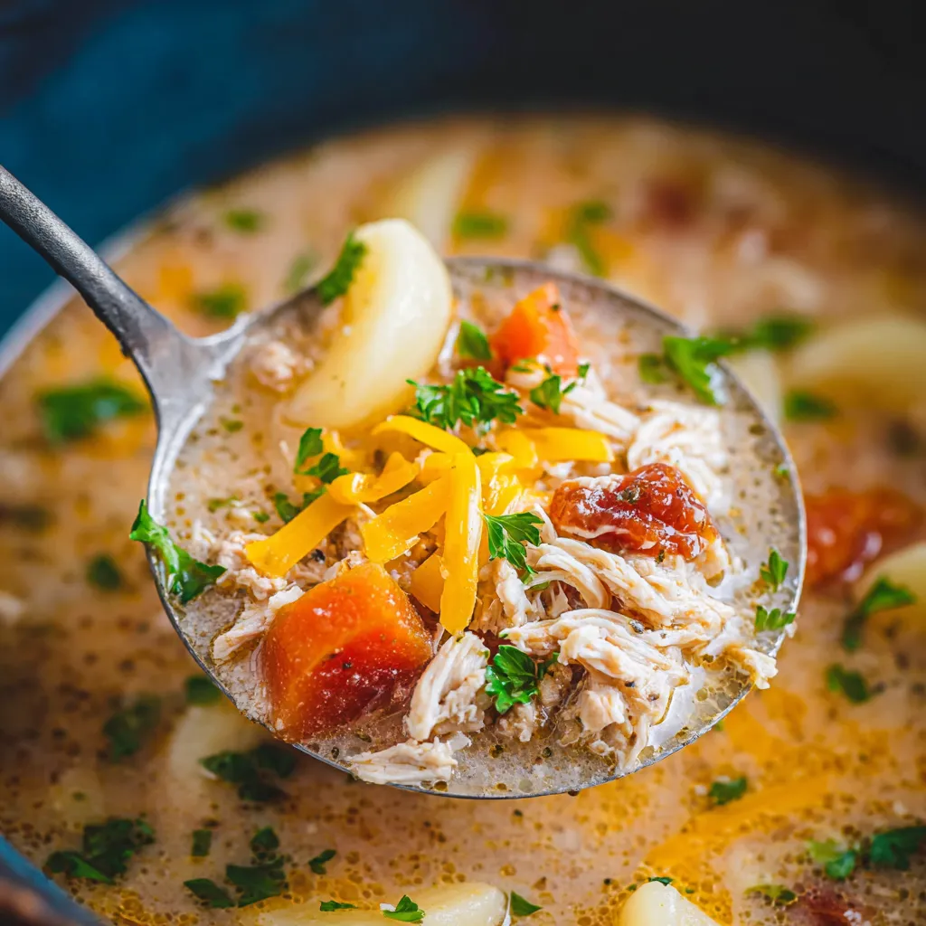 CREAMY CROCKPOT CHEESEBURGER SOUP HEAVEN