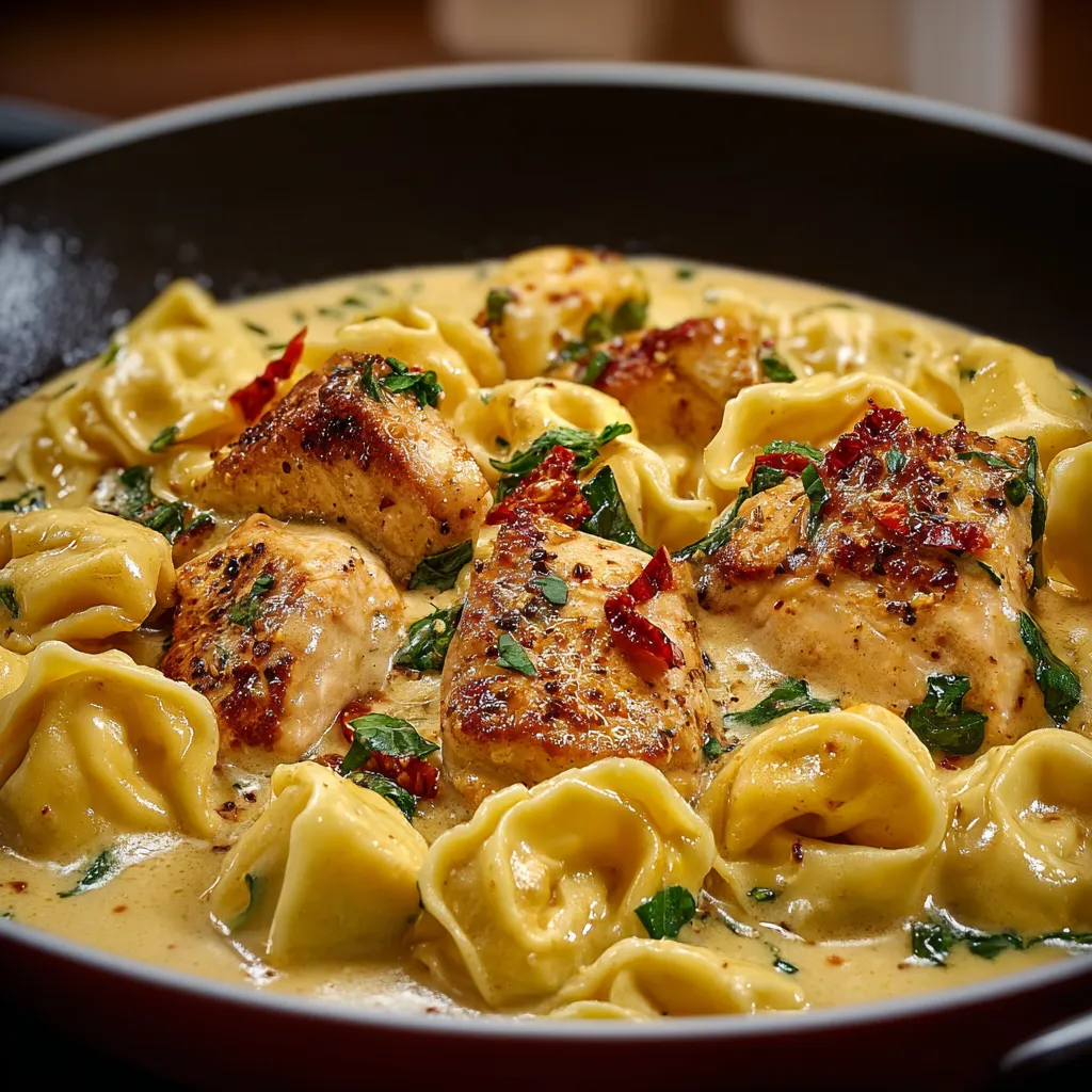 CREAMY MARRY ME CHICKEN TORTELLINI IRRESISTIBLE