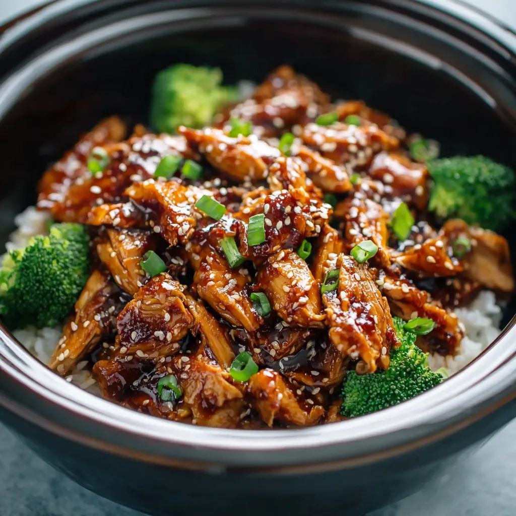 CROCKPOT TERIYAKI CHICKEN ULTIMATE DELIGHT