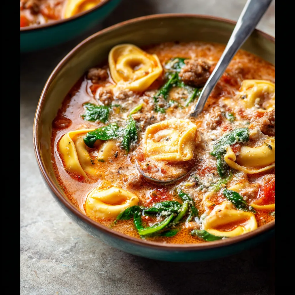 CROCKPOT TORTELLINI SOUP EASY