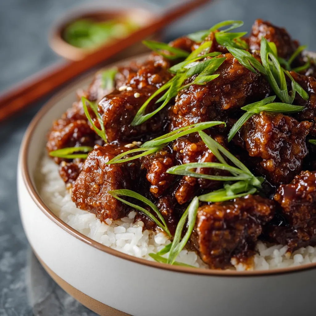 EASY GENERAL TSO’S CHICKEN