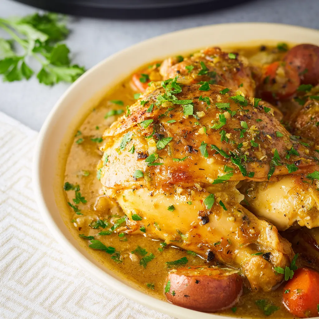 EFFORTLESS CREAMY CROCKPOT RANCH CHICKEN