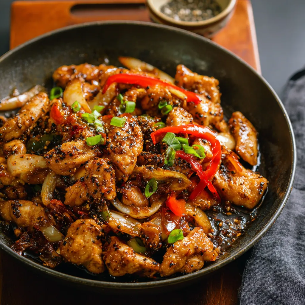 IRRESISTIBLE BLACK PEPPER CHICKEN