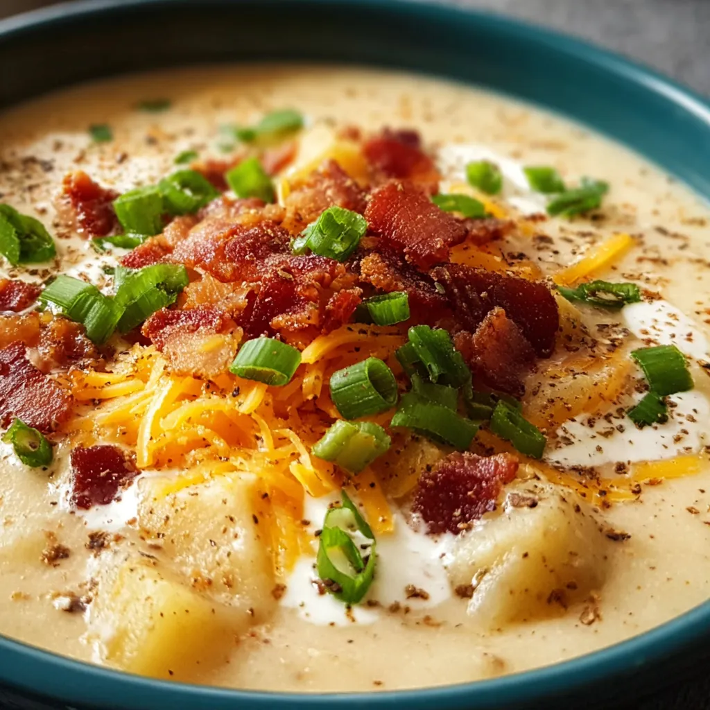 IRRESISTIBLE CROCK POT CRACK POTATO SOUP