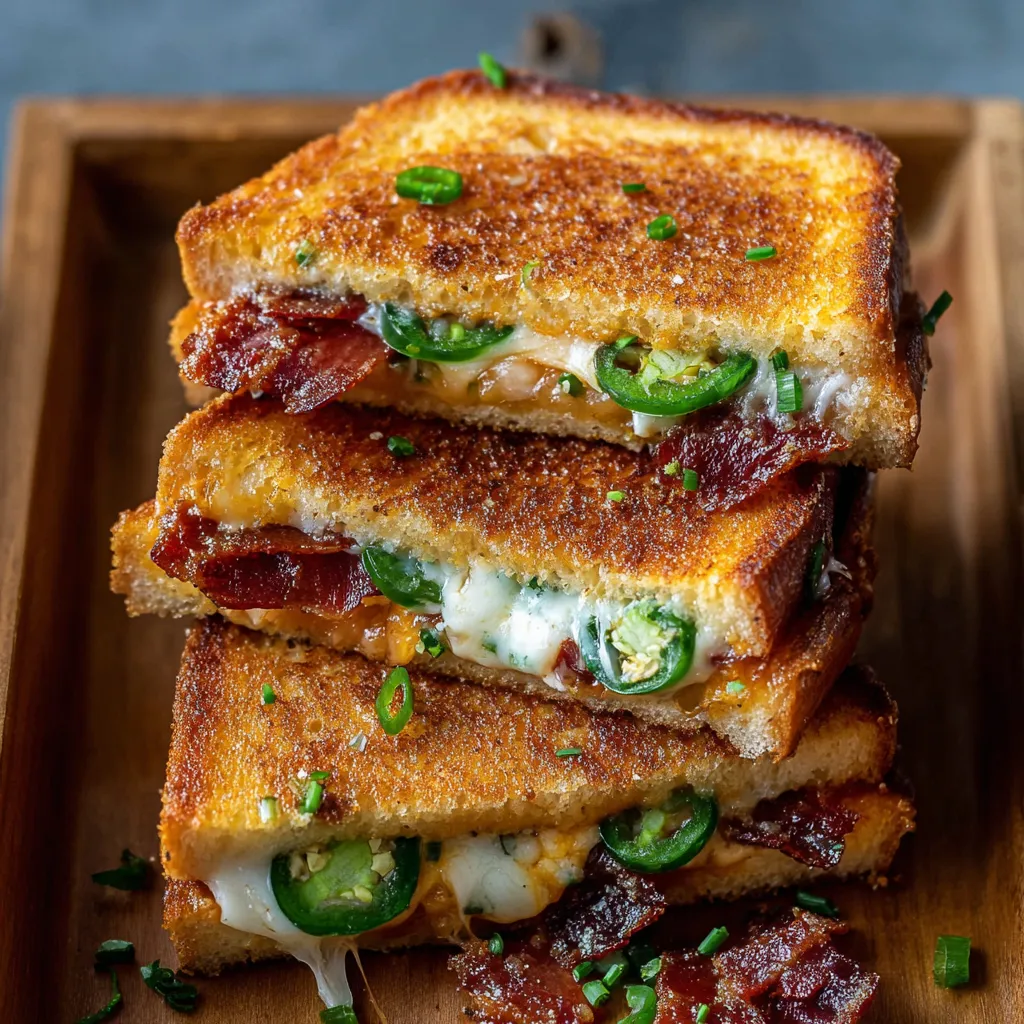 IRRESISTIBLE ROASTED JALAPENO POPPER GRILLED CHEESE