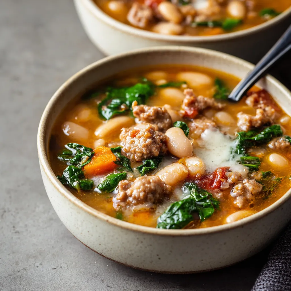 ITALIAN SAUSAGE WHITE BEAN SOUP BEST