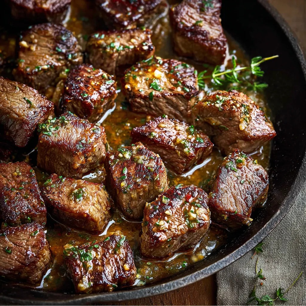 ULTIMATE COWBOY BUTTER STEAK BITES