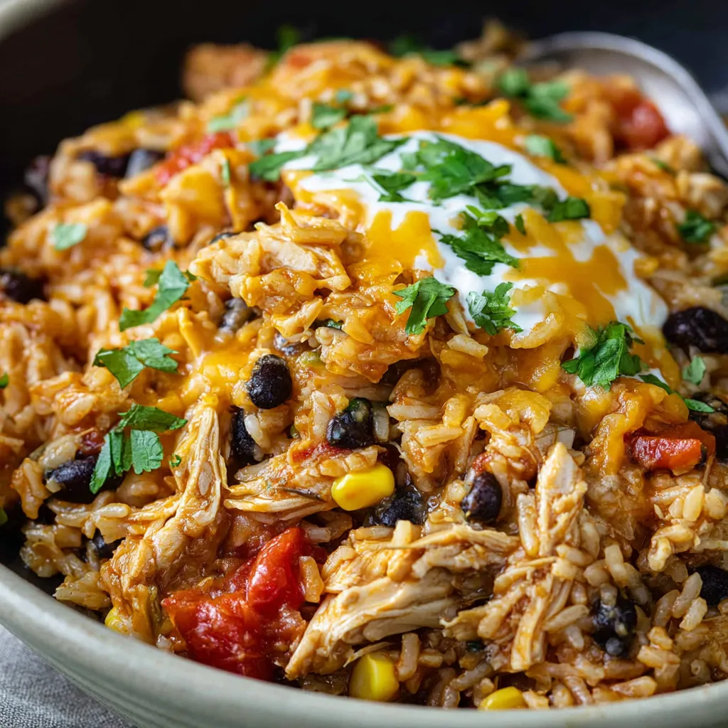 ULTIMATE SOUTHWEST CHICKEN AND RICE