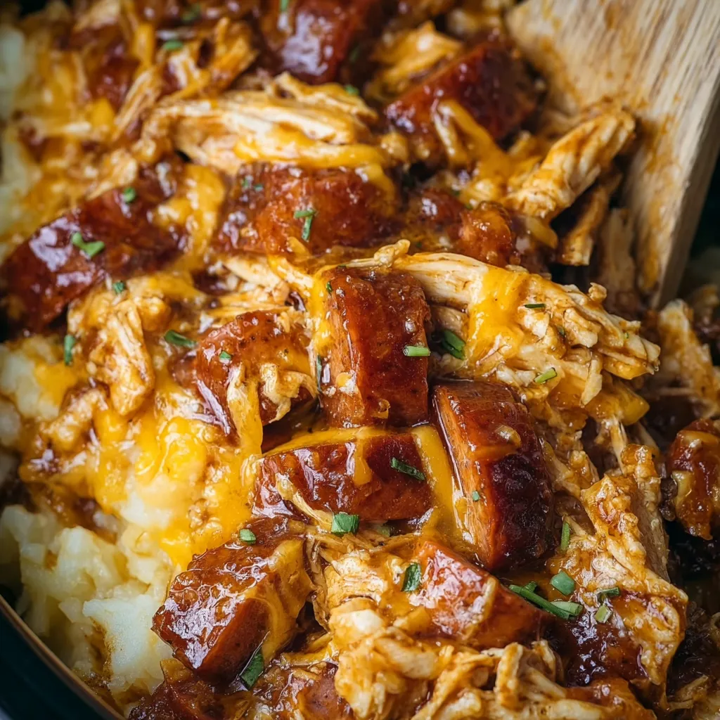 EASY CROCKPOT BBQ CHICKEN